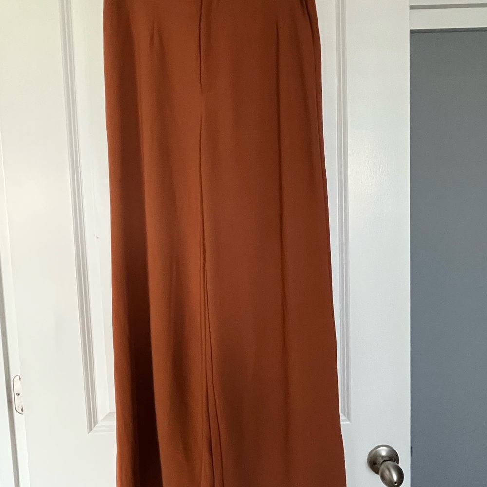 Entro Terracotta wide leg pants